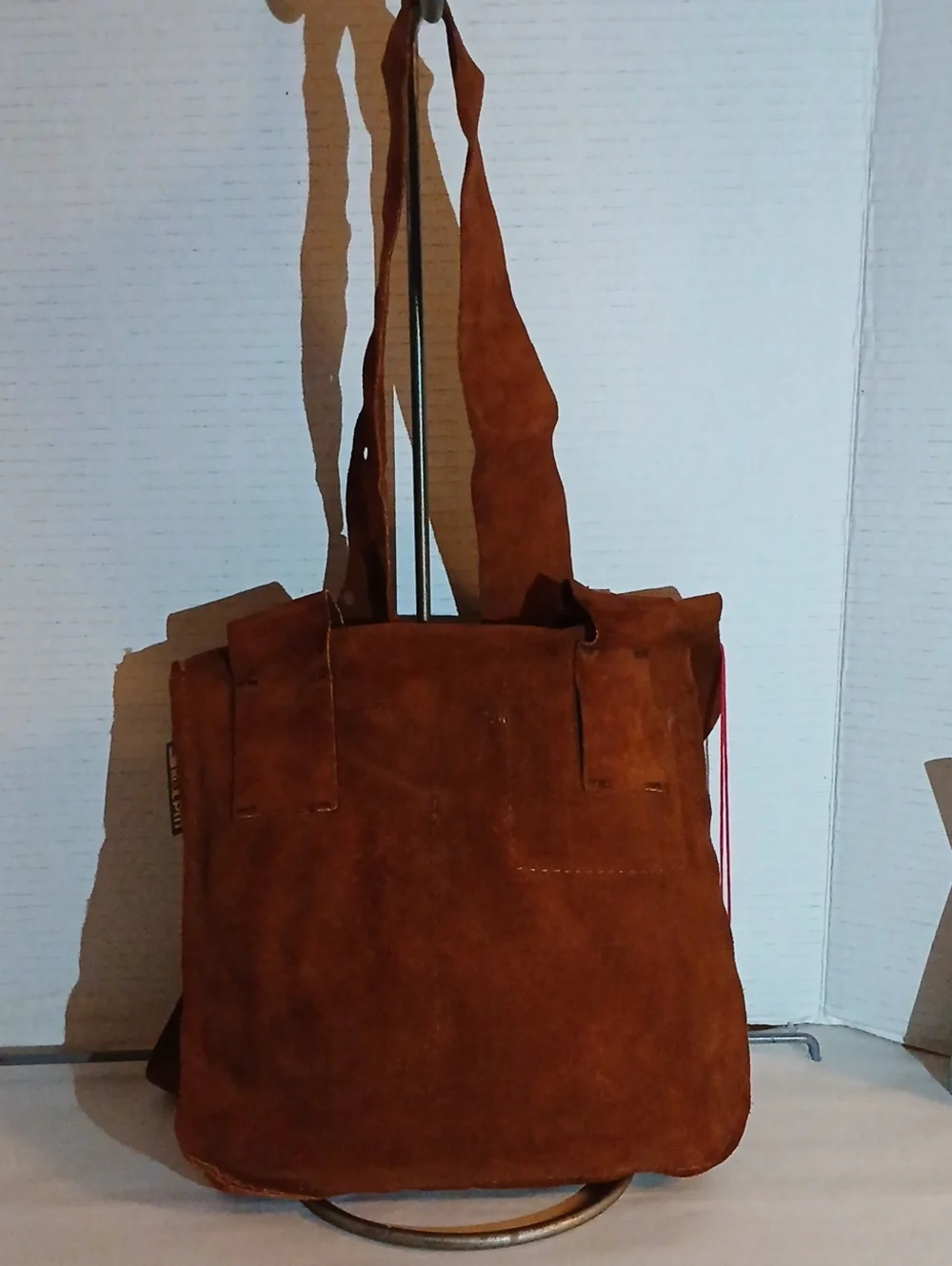 Kolpin Brown Suede Crossbody Possible Bag
